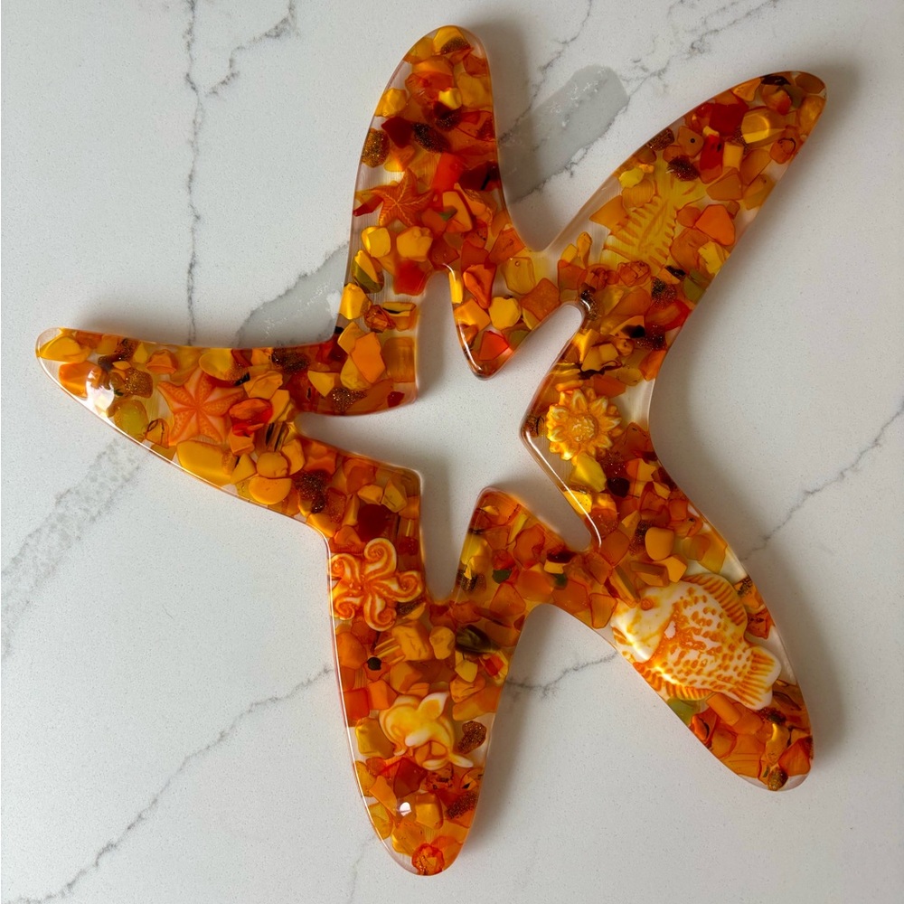 Sobral Resin Starfish Trivet - Picture 2 of 8